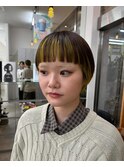 マッシュ×デザインカラー