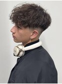 スペインカールスパイラルパーマ平巻き波巻きパーマ茶髪