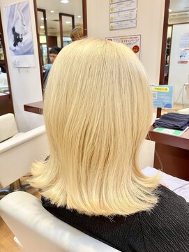 エッジ オリジネーション 梅田店(edge origination) ハイブリーチカラー