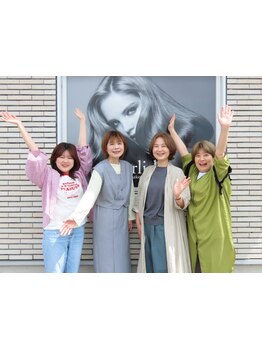 【女性スタイリストのみ】女性ならではの細やかな接客×丁寧な施術でお客様にくつろぎの時間をご提供♪