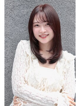 フリーラ 横浜(freera) ロングミディアムこなれミディ韓国トリートメントカラー前髪横浜