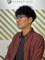 バーバーバー 高坂(BARBER－BAR)&nbsp;スパイラルパーマ