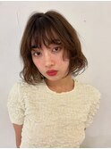 ゆる巻きボブ