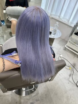 キオク(KIOX) ブルーカラー/水色カラー/ハイトーン/ブリーチカラー/名古屋/栄