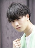 シャドウパーマ　マッシュ　鹿児島パーマ