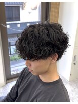 ヘーゼル 博多(HAZEL.)&nbsp;シャドウパーマ/波巻きシャドウパーマ