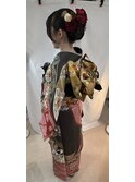 ☆2026ピアジェ成人式☆着付け・アップ・メイク☆