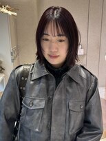 マイル 渋谷(mile)&nbsp;カシスカラー×外ハネボブ