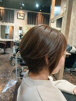 アンフィ 新杉田(Anphi)&nbsp;大人かわいい前下がりショートボブ