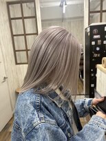 ヘアスタジオワン 藤沢店(HAIR STUDIO ONE)&nbsp;シルバー　ピンク