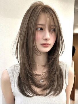 ネハス(nehus.) ハッシュカット/レイヤーカット/ブリーチカラー/ダブルカラー