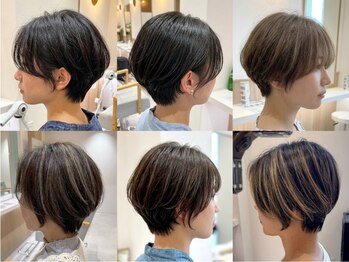 アビエブラン 若江岩田(abije blanc)の写真/【若江岩田駅/前髪・顔周りカウンセリング付】1番「小顔」に見える,顔周りの髪型をご提案します！