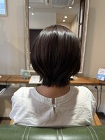 トリコ プラス 本八幡店(TORICO plus)&nbsp;ツヤカラー×前下がりボブショート