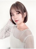 ☆切りっぱなしボブ 韓国風ミディアムレイヤー☆イメチェン