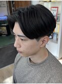 横浜メンズカットメンズパーマニュアンスパーマセンターパート