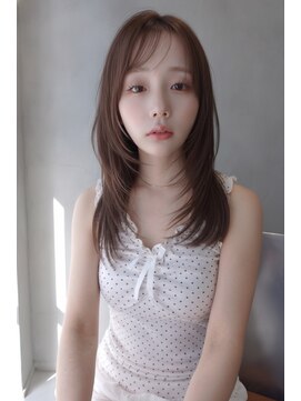 ネルケ 立川(nelke) 韓国風くびれレイヤーミルクティーベージュ立川