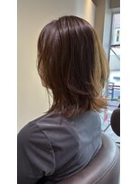 アネ(annee)&nbsp;タッセルボブ　レイヤー　ミディアムヘア