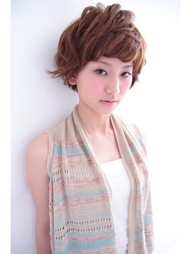 クレール 住吉店(CREER) クセ毛風愛されパーマ_ピュアショート