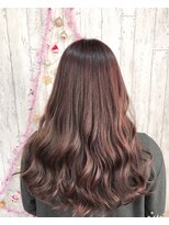 ヘアサロンアミング(hair salon AMING)&nbsp;ピンクカラー♪