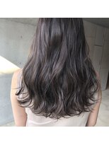 アピッシュ ギンザ(apish ginza)&nbsp;tomoヘア＊ワンメイクで叶う似合わせ透けカラー　ラベンダー