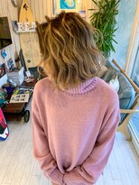 ブルーバレル(Blue Barrel) Contrast × Balayage