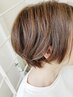 【新感覚☆】クリスタルカラー＋カット+ヘアエステトリートメント⇒12430円