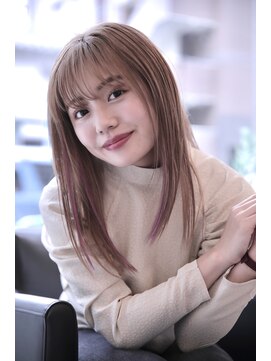 ウィスプヘアー(wisp HAIR) ☆インナー　ピンク☆【プルエクステ】