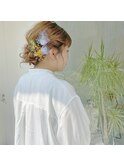 ヘアセット 成人式ヘア 結婚式お呼ばれヘア ヘアアレンジ