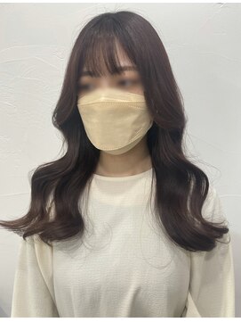 クリアリティ ヘアーサロン 京都駅前本店(clarity hair salon) #ヨシンモリ#韓国ヘア＃艶カラー＃グロスカラー ▼mtmr008