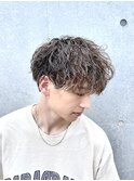 刈り上げツイスパ　マッシュ　