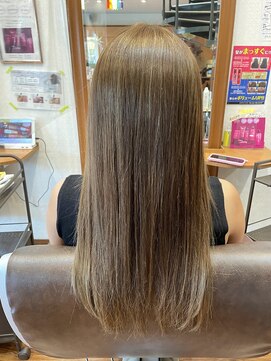 アンジェリーク 細めハイライトで作る大人キレイカラー