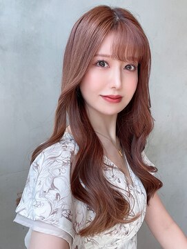 アイティーバイアルバム 藤沢店(IT by ALBUM) 大人可愛いロングレイヤー_チェリーブラウンフェミニン_9293