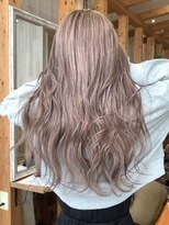 リード バイ ラグーン(LEAD by LAGOON)&nbsp;ホワイトミルクティーベージュケアブリーチインナーイヤリング