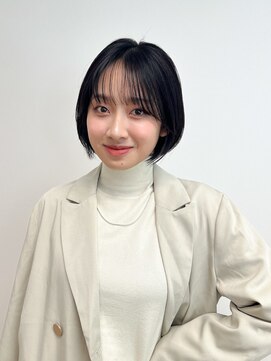 バサ 久米川店(BASSA) 大人シックなボブスタイル/質感再生カラー