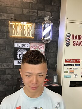 サカモト(SAKAMOTO) 濡れパンスキンフェードライン