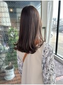 女性らしいくすみブラウンベージュ カンマテチカコ