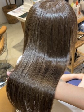 ロンド シャルム 吉祥寺(Lond charme) INOAカラー 髪質改善カラー ベージュ 吉祥寺