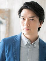 モッズヘアメン 名護大東店(mod's hair men)&nbsp;アレンジ自在！七三分けアッシュブラック定番ショートi名護大東