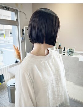 アスラン(ASLAN) 【aslan】ミニボブ/ミニマルボブ/くすみラベンダー