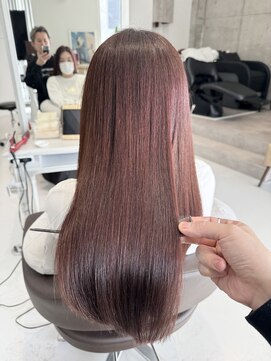 レヴ 草加店(LEV.) 髪質改善ストレート/ケアカラー/髪質改善トリートメント