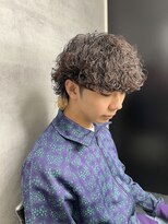 ネクスト 静岡店(NEXT)&nbsp;NEXT静岡　マッシュウルフ　波巻きパーマ　インナーカラー