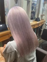 ロア 福岡天神本店(LORE)&nbsp;ダブルカラーベージュカラーケアブリーチカラーハイトーンカラー