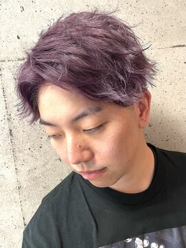 ヴィアージュ(Viage) フェザーアップバング×パープル