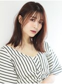 斜めバングうるツヤ大人可愛い小顔カット