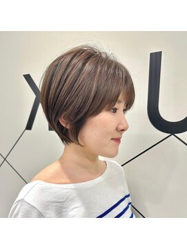 シシ 大宮(She 2.) ショートボブマッシショート/前髪/イメチェン/グレージュカラー