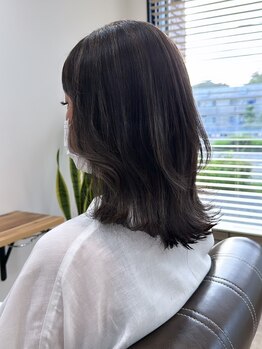ナイスネス(NICENESS)の写真/白髪染めでもトレンドのカラーを楽しめる♪色もちも抜群！理想の色味と質感を実現します。是非ご相談を◎