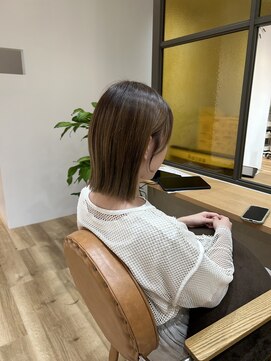 ヘアポケット スタイル店(HAIR POCKET) 切りっぱなしボブ!