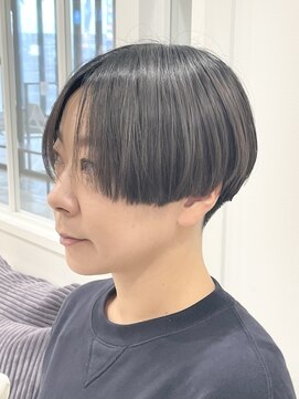 モリオフロムロンドン 松戸店(Morio from London) 【松戸 藤原】ハンサムショート 刈り上げ 大人かわいい