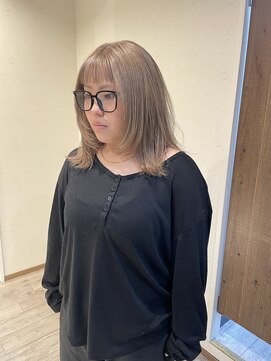 ユニコ(unico) レイヤーカット/ハイトーン/ダブルカラー