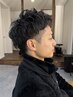 カット+Gazebo抗酸化パーマ